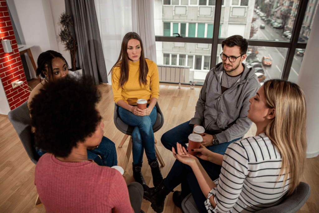 group therapy sessions for substance abuse